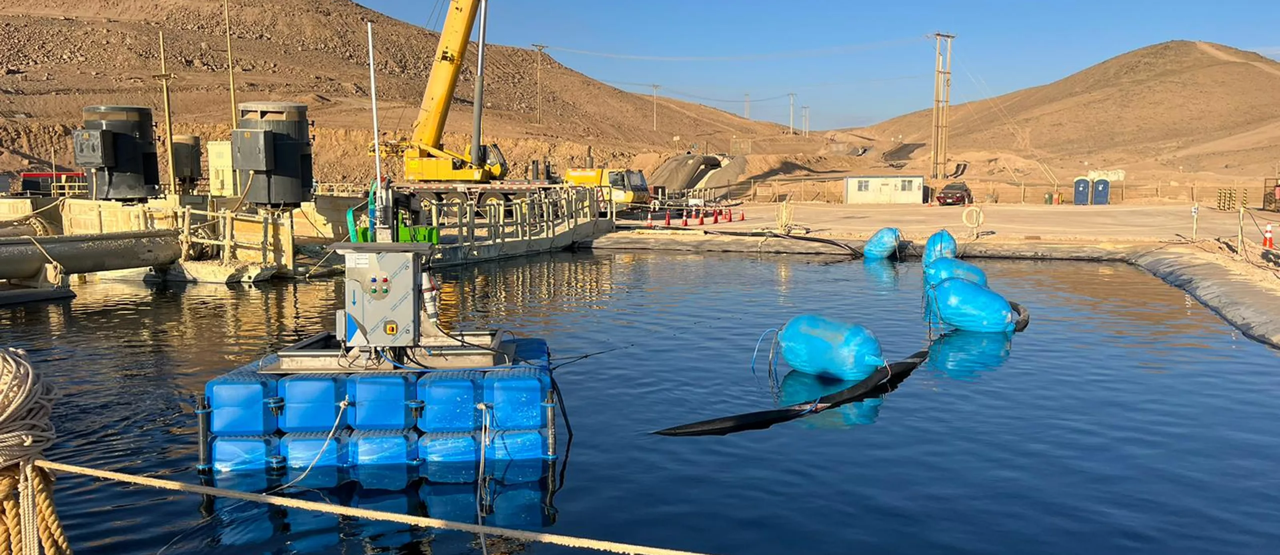 Dragado de piscinas y lagunas
